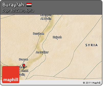 Satellite 3D Map of Burayḩah