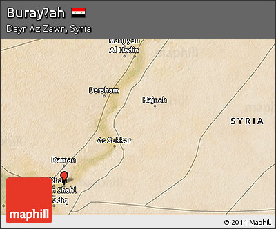 Satellite 3D Map of Burayḩah