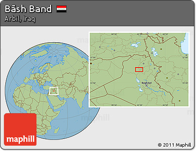 Savanna Style Location Map of Bāsh Band
