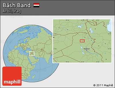 Savanna Style Location Map of Bāsh Band