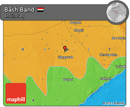 Political Map of Bāsh Band