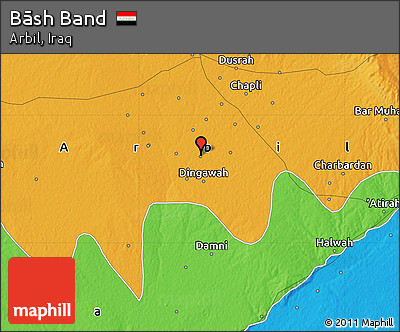Political Map of Bāsh Band