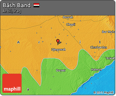 Political Map of Bāsh Band