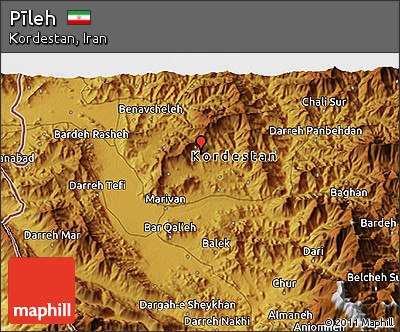 Physical 3D Map of Pīleh