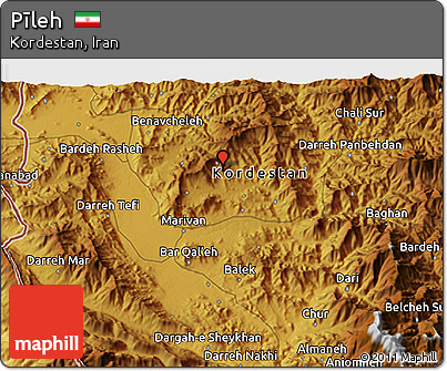 Physical 3D Map of Pīleh