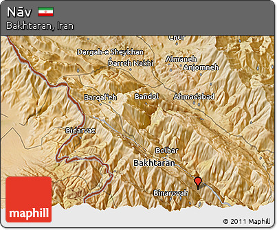 Satellite 3D Map of Nāv