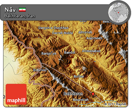 Physical Map of Nāv