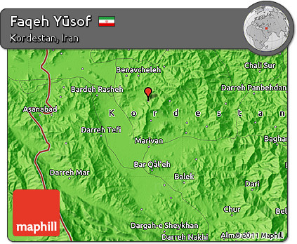 Political Map of Faqeh Yūsof