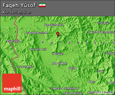Political Map of Faqeh Yūsof
