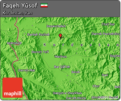Political Map of Faqeh Yūsof