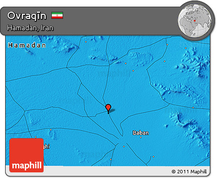 Political 3D Map of Ovraqīn
