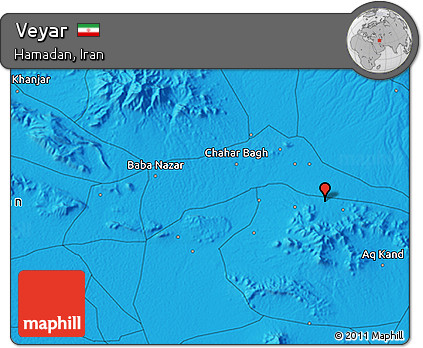 Political 3D Map of Veyar