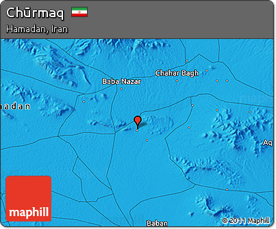 Political 3D Map of Chūrmaq