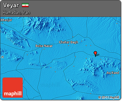 Political 3D Map of Veyar