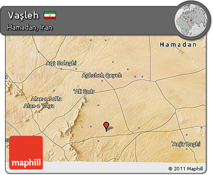 Satellite 3D Map of Vaşleh