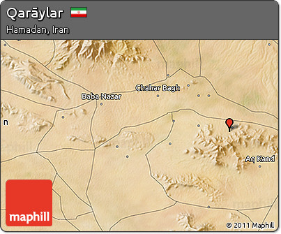 Satellite 3D Map of Qarāylar