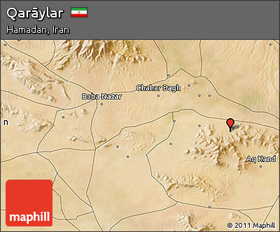 Satellite 3D Map of Qarāylar