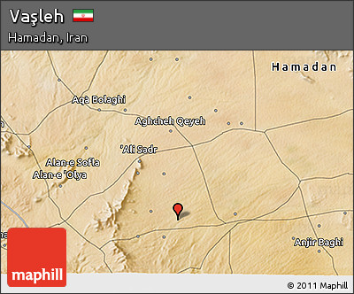 Satellite 3D Map of Vaşleh