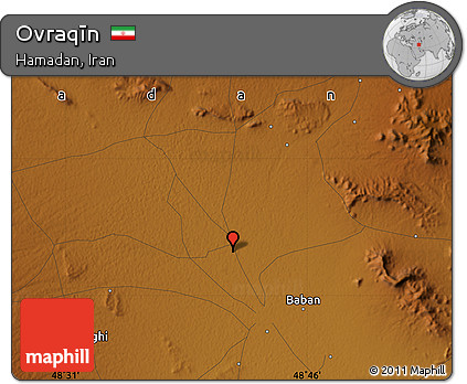Physical Map of Ovraqīn