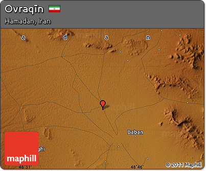 Physical Map of Ovraqīn