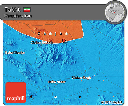 Political Map of Takht
