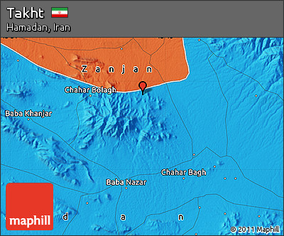 Political Map of Takht