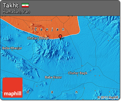 Political Map of Takht