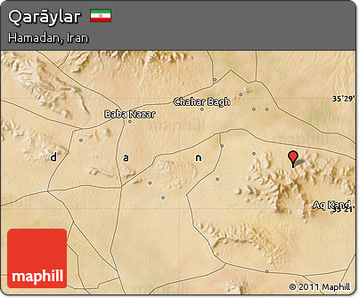 Satellite Map of Qarāylar