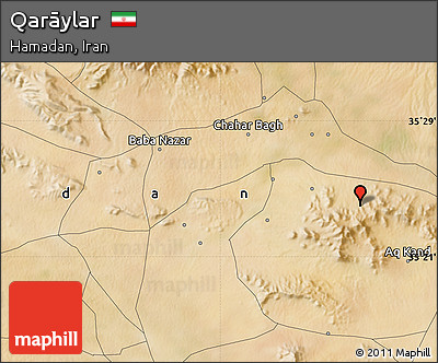 Satellite Map of Qarāylar