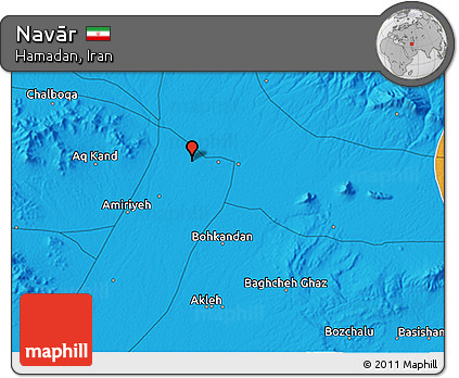 Political 3D Map of Navār