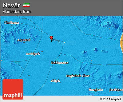 Political 3D Map of Navār