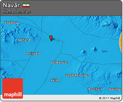 Political 3D Map of Navār