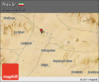 Satellite 3D Map of Navār