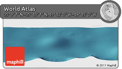 Satellite Panoramic Map of the Area around 35° 24' 37" N, 49° 13' 30" W