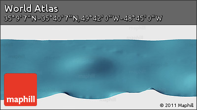 Satellite Panoramic Map of the Area around 35° 24' 37" N, 49° 13' 30" W