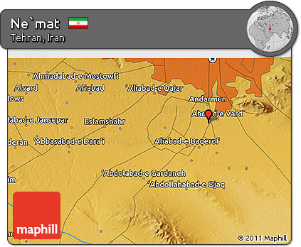 Physical 3D Map of Ne`mat
