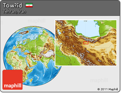 Physical Location Map of Towḩīd
