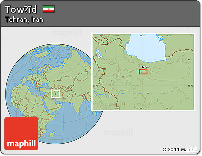 Savanna Style Location Map of Towḩīd