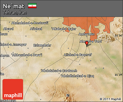 Satellite Map of Ne`mat