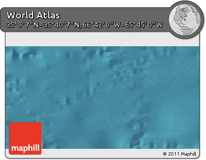 Satellite 3D Map of the Area around 35° 24' 37" N, 66° 13' 29" W