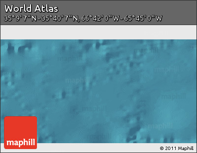 Satellite 3D Map of the Area around 35° 24' 37" N, 66° 13' 29" W