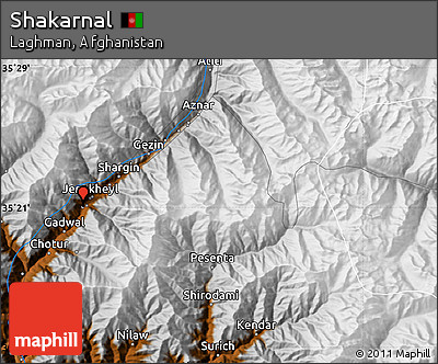 Physical Map of Shakarnal