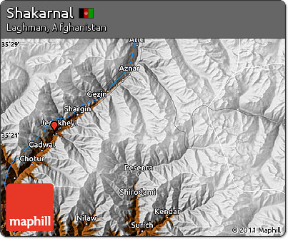 Physical Map of Shakarnal