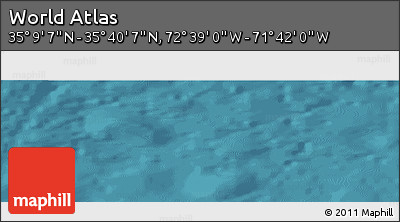 Satellite Panoramic Map of the Area around 35° 24' 37" N, 72° 10' 30" W