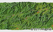 Satellite 3D Map of the area around 35° 24' 37" N, 83° 13' 29" W