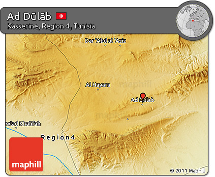 Physical 3D Map of Ad Dūlāb