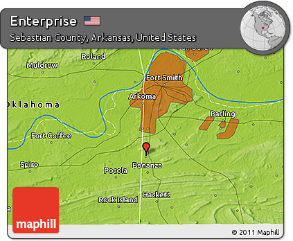 Physical 3D Map of Enterprise