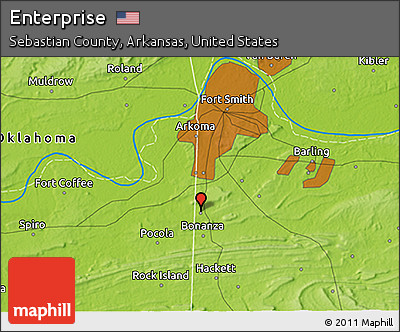 Physical 3D Map of Enterprise