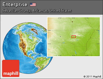 Physical Location Map of Enterprise