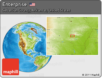 Physical Location Map of Enterprise